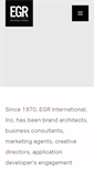 Mobile Screenshot of egrinternational.com